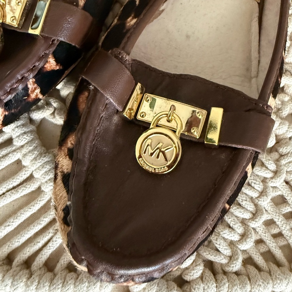 Michael Kors Leopard and Brown Loafers $34 - Picture 2 of 5